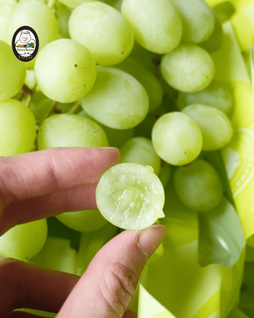 Aust Sweet Globe 澳洲甜球葡萄 (500g) - Image 3