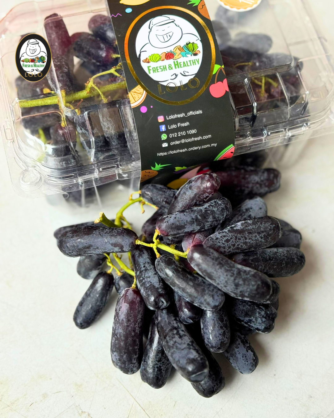 Aust Sweet Sapphire 澳洲蓝宝葡萄 (500g)