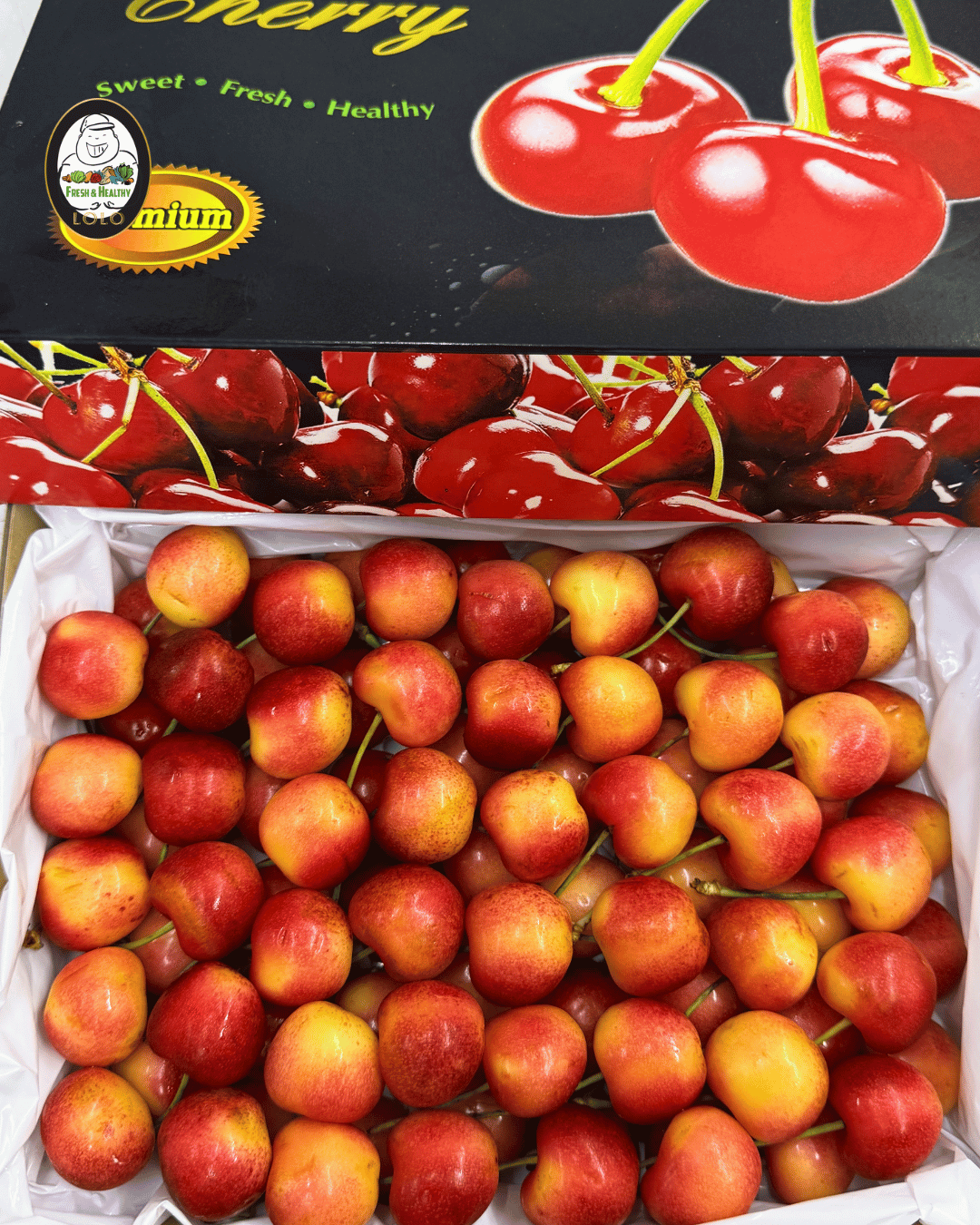 USA Skylar White Cherries Gift Box (1kg) 美国白车厘子